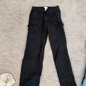 Women’s Black Cargo Pants